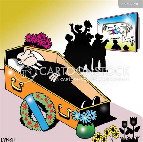Funeral News And Political Cartoons