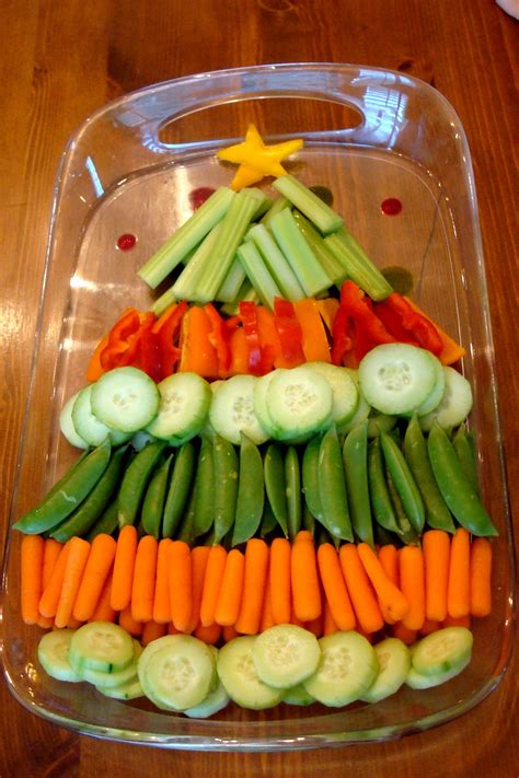 Visit us in dallas and san antonio! Christmas tree vegetable platter