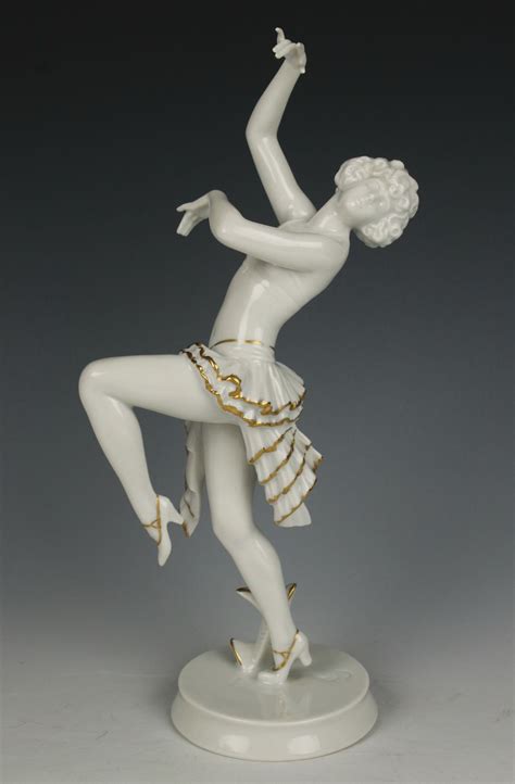 Rosenthal Figurine G Oppel Charleston Art Deco Deco