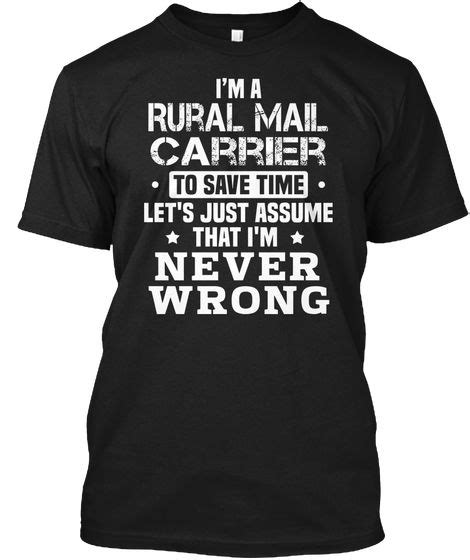 Rural Mail Carrier T Shirt Shirts Male T Shirt