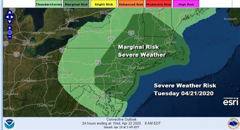 Coastal Storm Passes East Severe Weather Threat Tuesday More Storm