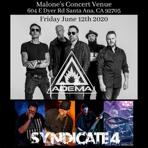 bandsintown syndicate 4 tickets malone s jun 12 2020