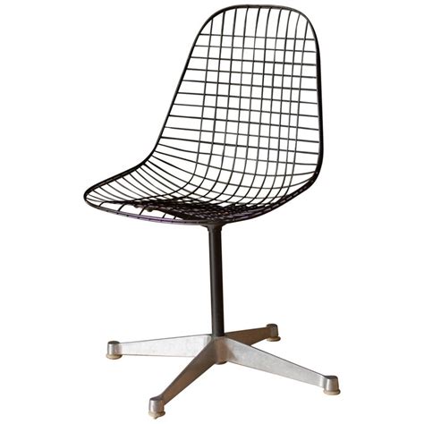 Shop the eames chairs collection on chairish, home of the best vintage and used furniture, decor and art. Vintage Swivel PKC Eames Wire Chair for Herman Miller at ...