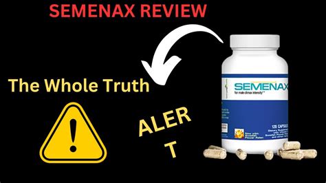 Semenax Review Semenax Semen Volume Increasing Supplement Youtube