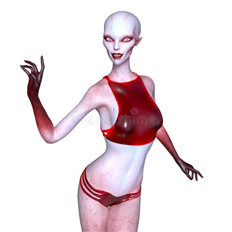 Female Alien Stock Illustration Illustration Of Bodies 95875343