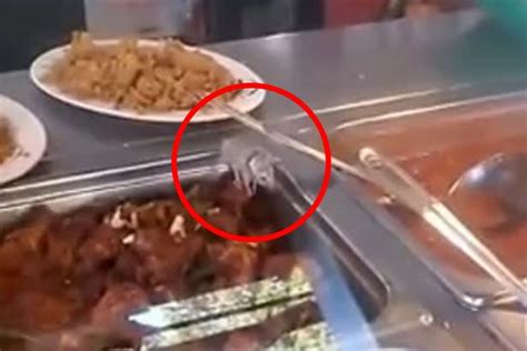 Disgusting Moment Mouse Runs Across Food At Takeaway Restaurant Caught