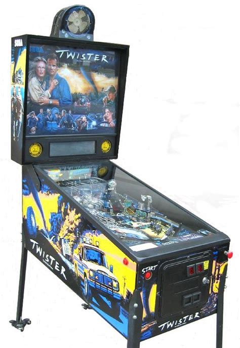 Sega Pinball Released The Twister Pinball A Game That Gave Players A