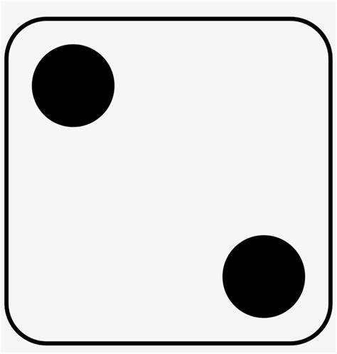 Black And White Of Dice Clipart