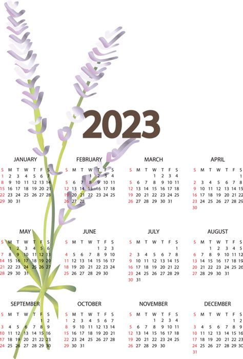 Painted Flowers 2023 Calendar Printable Pdf Etsy Uk July 2023