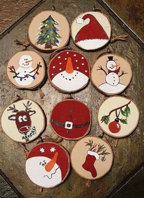 35 Craft Ideas With Wooden Discs Decorate Creatively And Close To