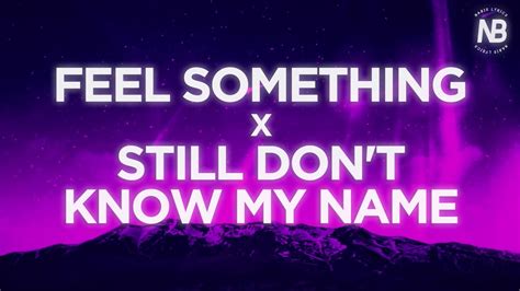 Still Dont Know My Name X Feel Something Lyrics Labrinth And Bea