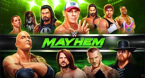 Wwe Mayhem Mobile Game Now Available For Download On Ios And Android