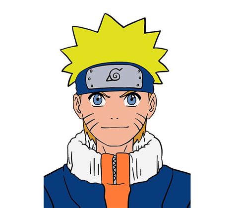 How To Draw Naruto In A Few Easy Steps Easy Drawing Guides Naruto