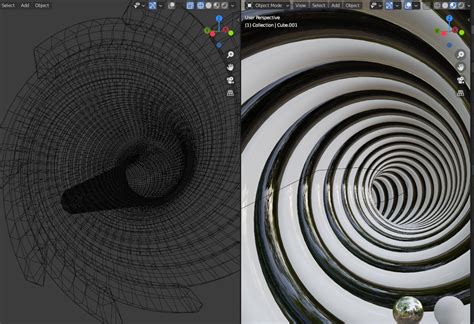 Modeling How To Create A Twisted Spiral Tunnel Blender Stack Exchange