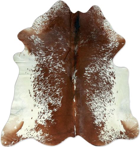 Ayubrugs Brown Patterned Cow Hide Rug From The Cowhide Rugs Collection