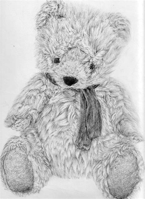 Teddy Bear By Krazi On Deviantart Dibujo