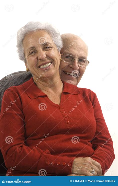 Loving Handsome Senior Couple Stock Image Image Of Beautiful