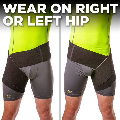 Groin Brace And Hip Flexor Wrap Compression Support Spica For Strains