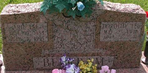 ira lee “arie” bertram 1933 1993 find a grave memorial