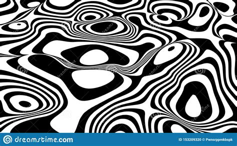 More reasons to wear horizontal stripes, journal of vision, august 5, 2009 vol. Optical Illusion Wave. Abstract 3d Black And White ...