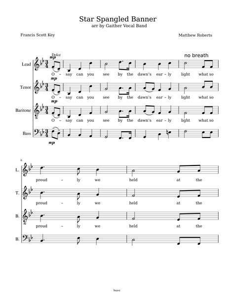 Shop the world's largest selection of sheet music. Star Spangled Banner for SC Sheet music for Voice | Download free in PDF or MIDI | Musescore.com