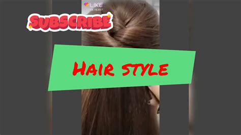 Beautiful And Simple Hair Styles For Woman 👧👧 Youtube