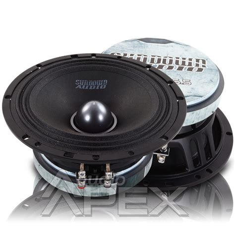 Sundown Audio Lcmr 65 Inch Midrange 4 Ohm 100 Watts Rms Car Speaker