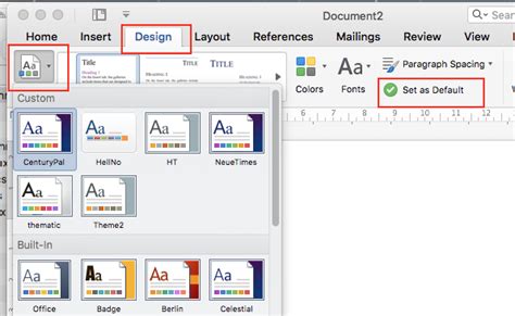 Change Theme Font In Microsoft Word Mac 15 Super User
