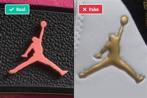 Are Your Nike Airs Fake Look For A Fake Jordan Logo