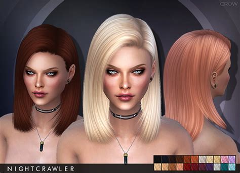 Sims Cc Best Mid Length Hair For Girls All Free To Download Fandomspot Parkerspot
