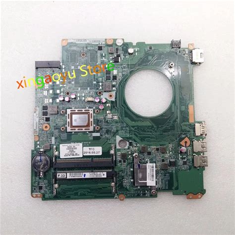 For Hp 17 17 F 17z F Laptop Motherboard W A10 4655m Cpu Day23amb6f0