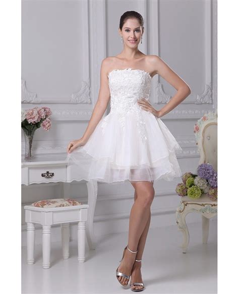 Short White Tulle Wedding Dress Designsneeded