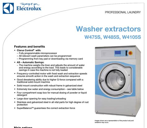Electrolux Washer Owners Manual Pdf Electrolux Washing Machine Manual