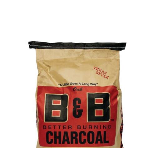 bandb charcoal signature low smoke oak lump grilling charcoal 20 pounds 4 pack 1 piece fred