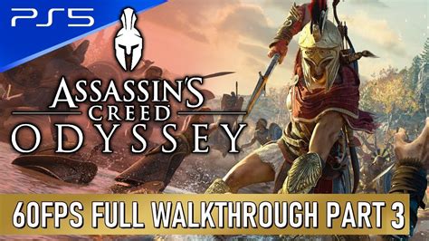 Assassins Creed Odyssey PS5 60FPS Walkthrough Longplay Playthrough