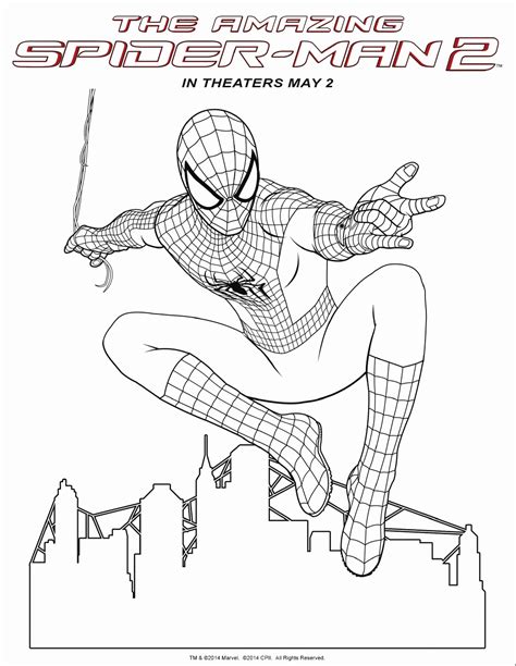 amazing spider man 2 colouring - Clip Art Library