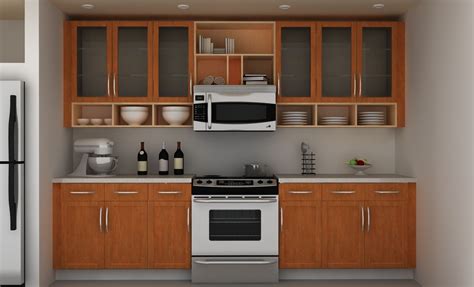 Standard wall cabinet depth is 12 inches for manufacturers working in inches and 30cm for manufacturers working in metric measurements. Interesting Simple Kitchen Hanging Cabinet Designs ...