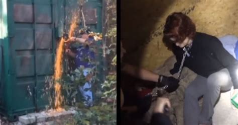 The Chilling Video Of Kala Brown S Rescue From Serial Killer S Shipping Container