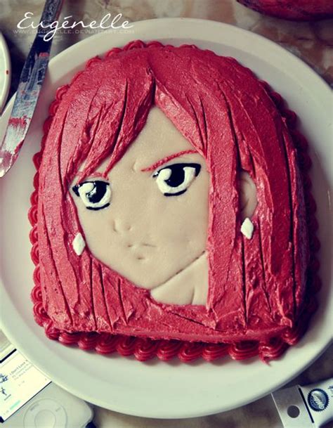 Fairy tail (フェアリーテイル fearī teiru) is an anime series based on the manga of same name by hiro mashima. Erza Scarlett Cake by Eugenelle.deviantart.com on ...