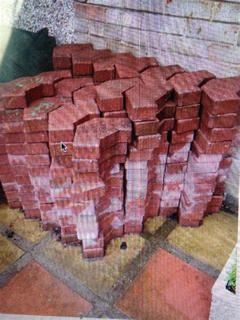 Approx 220 Red Pavement Bricks Blocks In Derby Derbyshire Gumtree