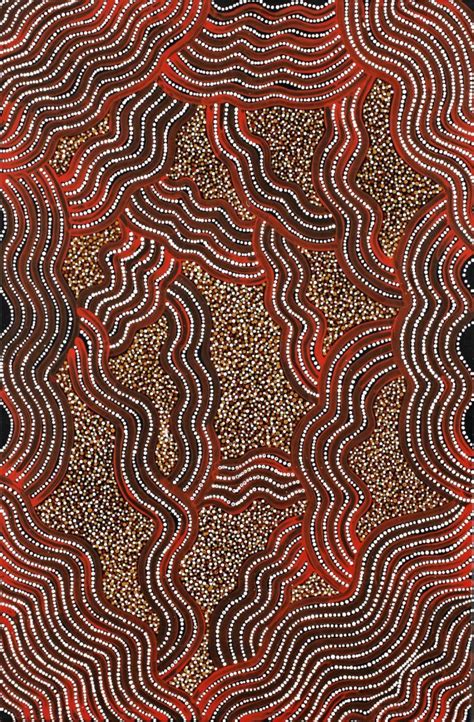 Jeannie Petyarre Yam Seed Dreaming 1997 Aboriginal Art ϟϟaboriginal