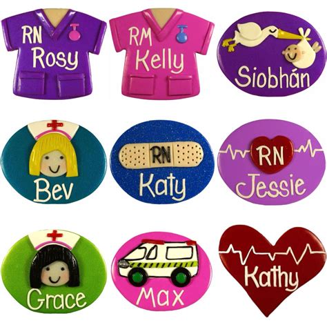 Nurse Name Badges Handmade To Order Choose From 150 Designs And 24