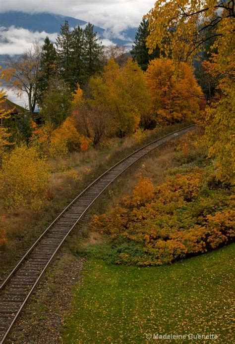 Wistfully Country Betterphoto Madeleine Guenette Scenery Train Tracks Scenic
