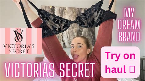 Victorias Secret Try On And Review 💕😍 ️ My Dream Brand Lingerie Try On Haul Xxx Youtube