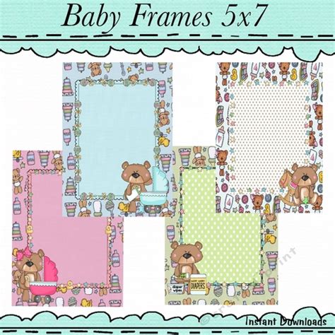 Babies Frames Scrapbook Frames Cup85040943589 Craftsuprint