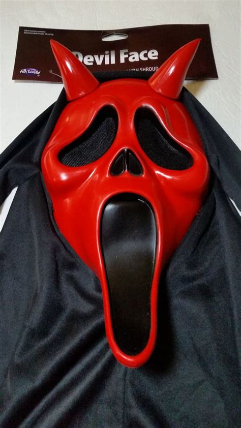 Scream Ghostface Red Devil Mask For Sale In Fontana Ca Offerup