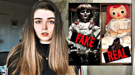 The Real Story Of The Haunted Annabelle Doll Youtube