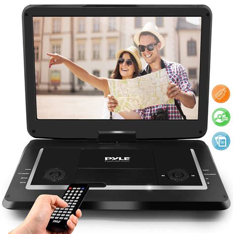 Pyle 179 Portable Dvd Player With 156 Inch Swivel Adjustable