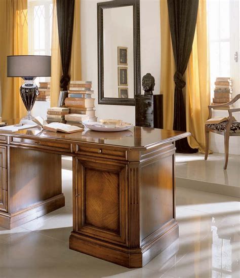 Desk Bernini made of solid alder, Selva - Luxury furniture MR