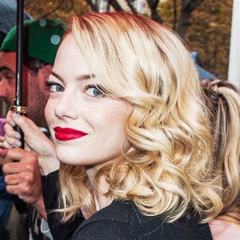 2012 Emma Stone 20 Of The Most Gorgeous Red Lip Looks In 20 Years
